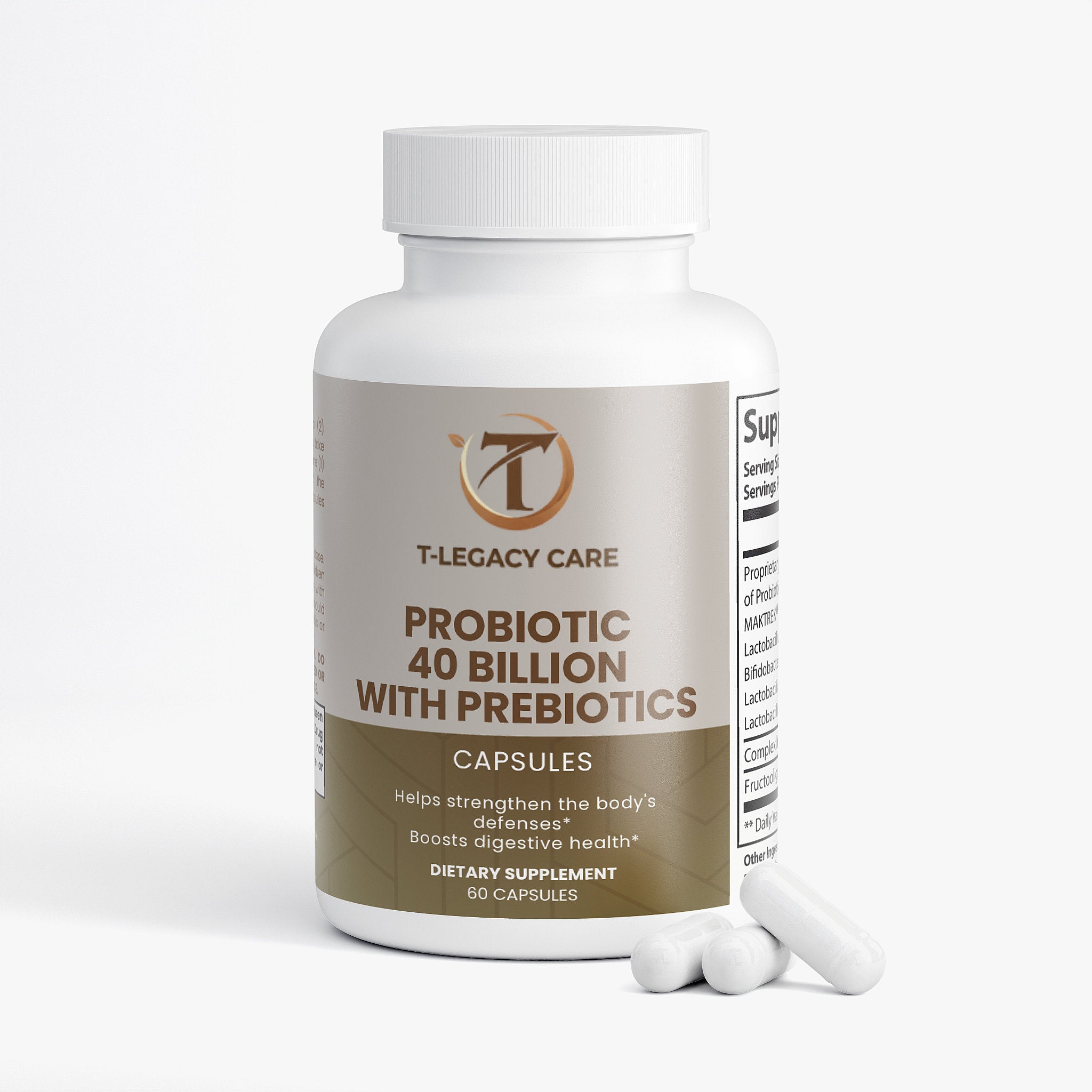 Probiotic 40 Billion with Prebiotics