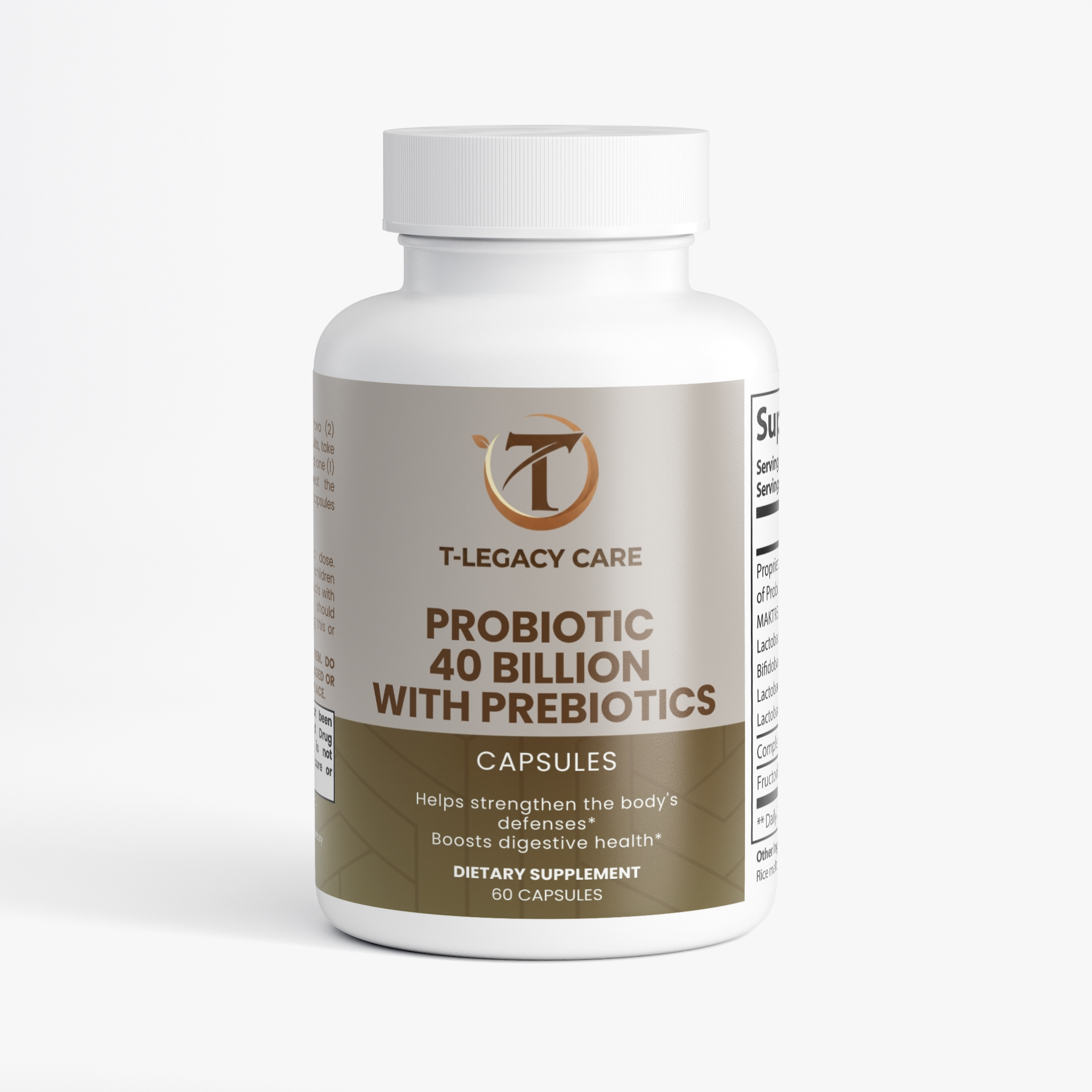 Probiotic 40 Billion with Prebiotics
